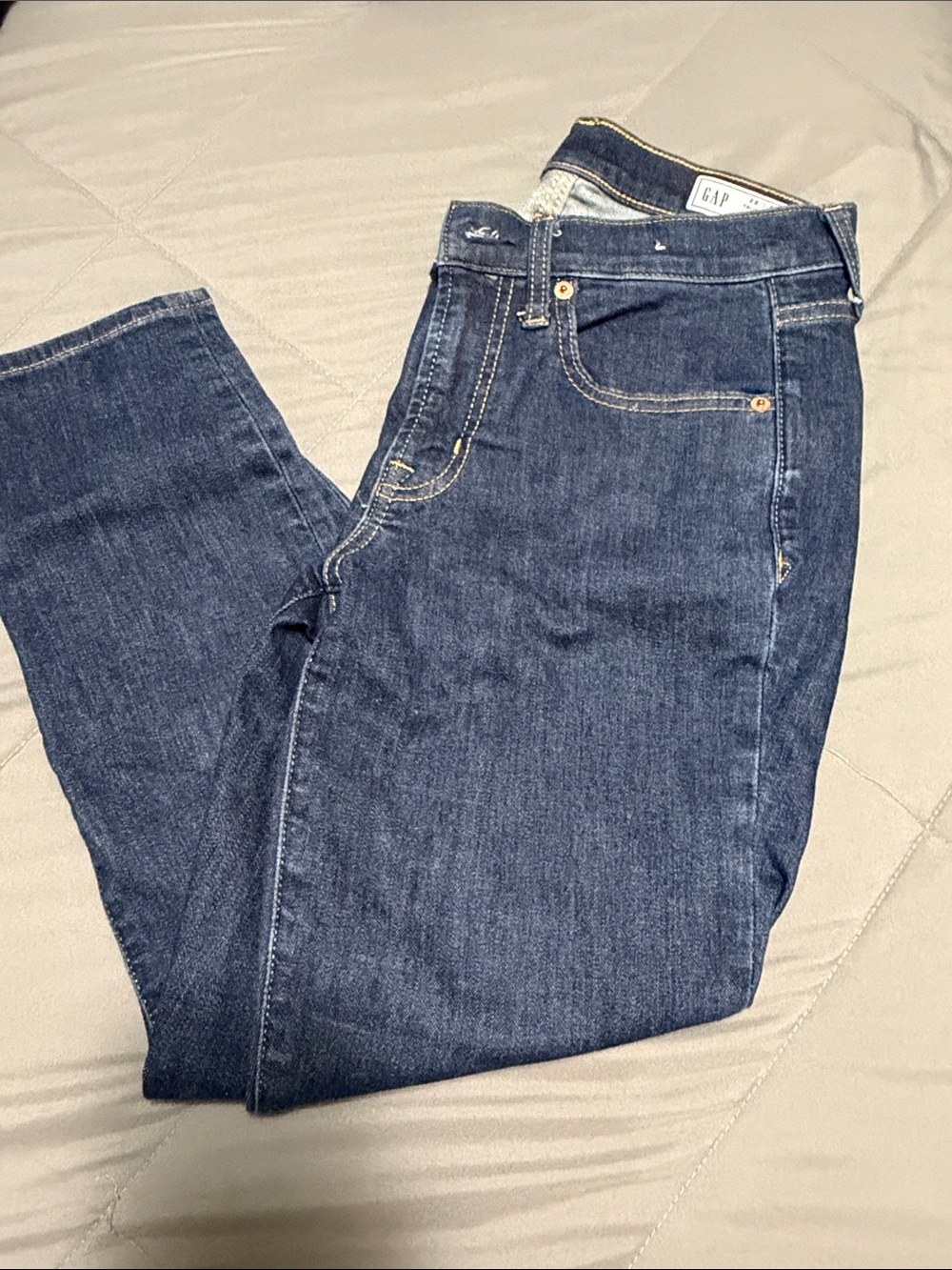 GAP Slim Skinny Jeans in Dark Blue